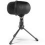 Krom Kimu Pro Micrófono de Condensador Unidireccional Negro